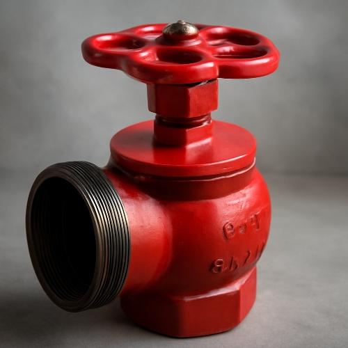 Клапан пожарный КПЧ 50-2 чугунный угловой 125°